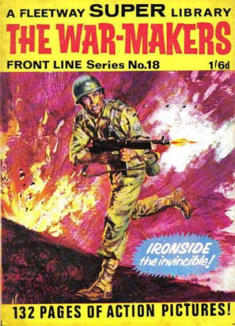 Fleetway Super Library Front Line Serie #18 comic cover