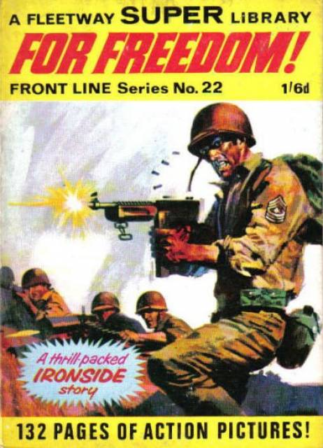 Fleetway Super Library Front Line Serie #22 comic cover