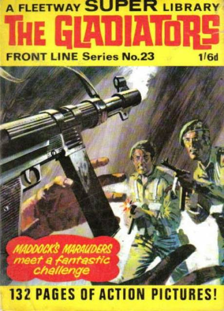Fleetway Super Library Front Line Serie #23 comic cover