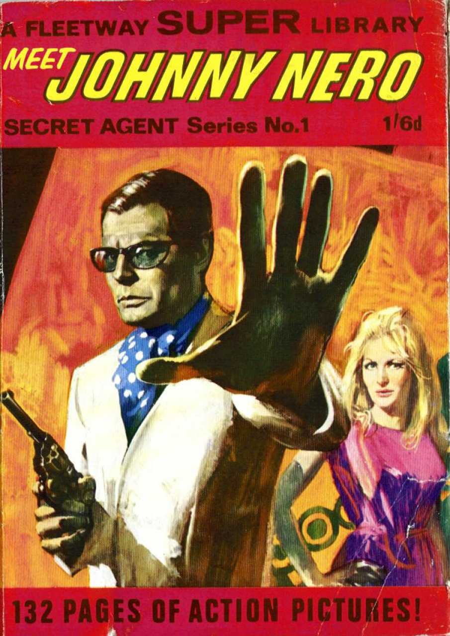 Fleetway Super Library Secret Agent Serie #1 comic cover