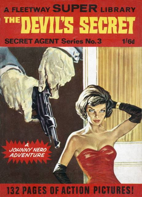 Fleetway Super Library Secret Agent Serie #3 comic cover