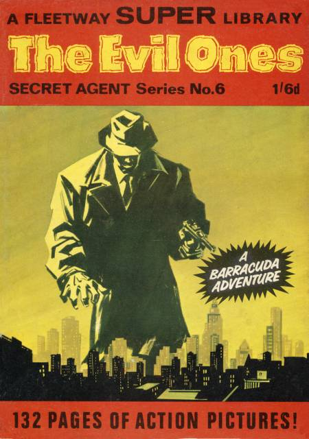 Fleetway Super Library Secret Agent Serie #6 comic cover
