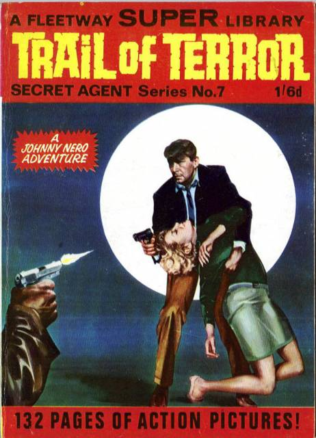 Fleetway Super Library Secret Agent Serie #7 comic cover