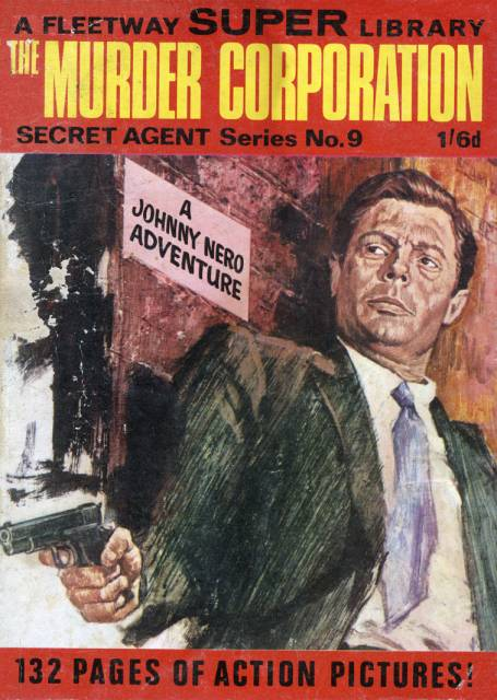 Fleetway Super Library Secret Agent Serie #9 comic cover
