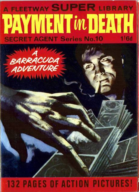 Fleetway Super Library Secret Agent Serie #10 comic cover
