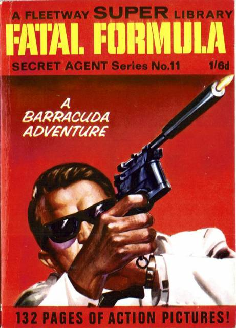Fleetway Super Library Secret Agent Serie #11 comic cover
