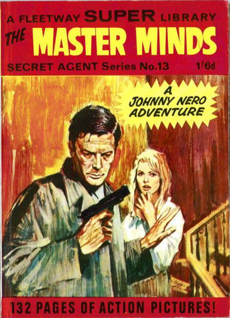 Fleetway Super Library Secret Agent Serie #13 comic cover