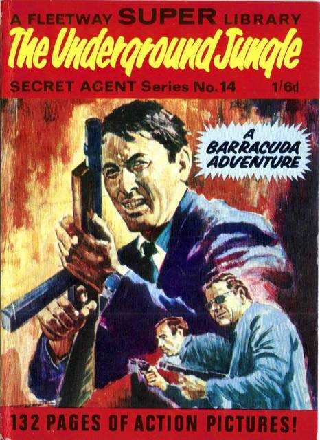 Fleetway Super Library Secret Agent Serie #14 comic cover