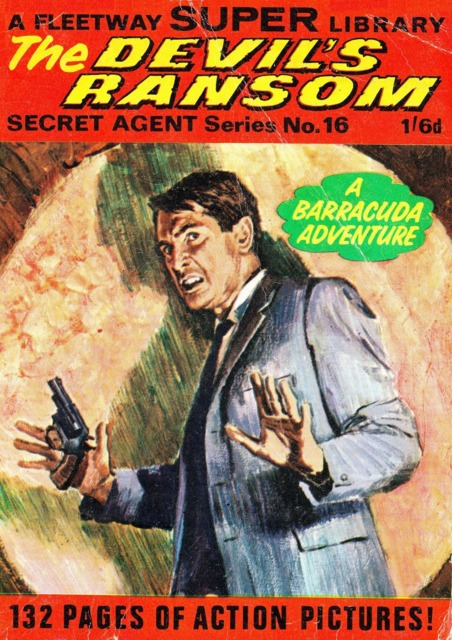 Fleetway Super Library Secret Agent Serie #16 comic cover