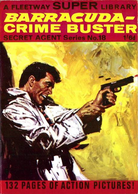 Fleetway Super Library Secret Agent Serie #18 comic cover