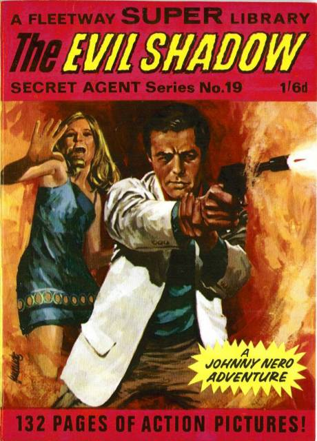 Fleetway Super Library Secret Agent Serie #19 comic cover