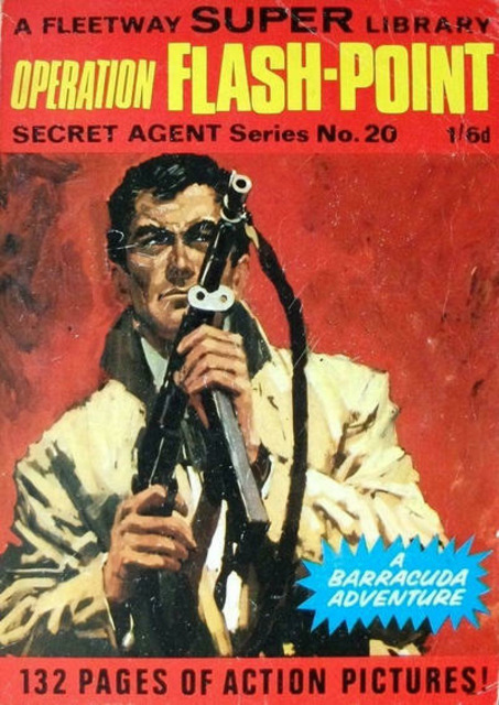 Fleetway Super Library Secret Agent Serie #20 comic cover