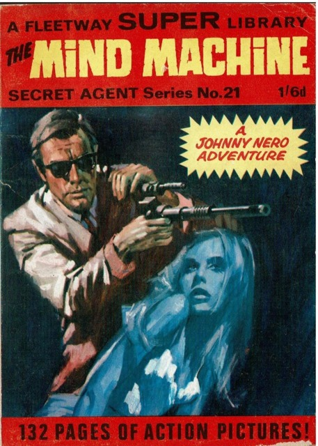 Fleetway Super Library Secret Agent Serie #21 comic cover