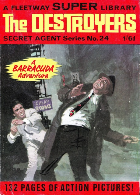 Fleetway Super Library Secret Agent Serie #24 comic cover