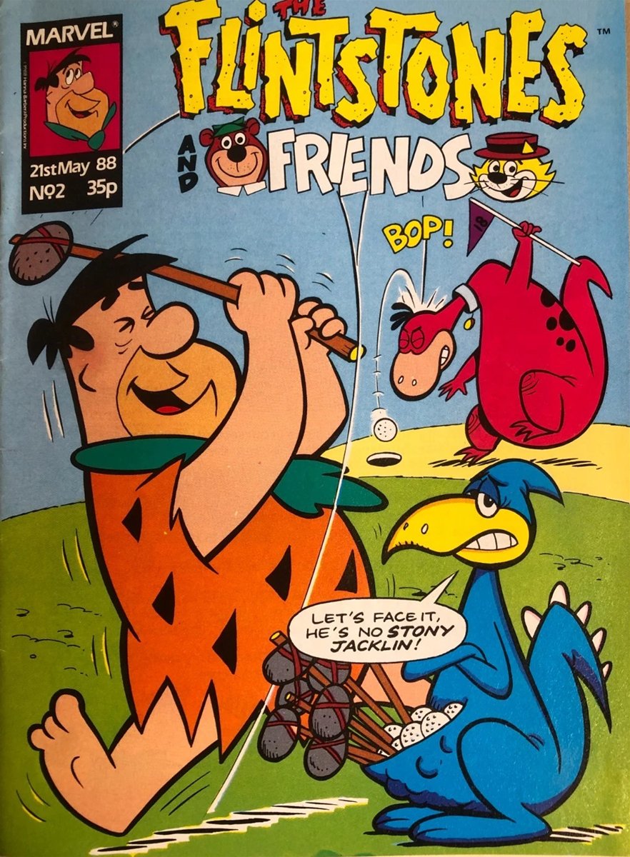 Flintstones and Friends #2 comic cover