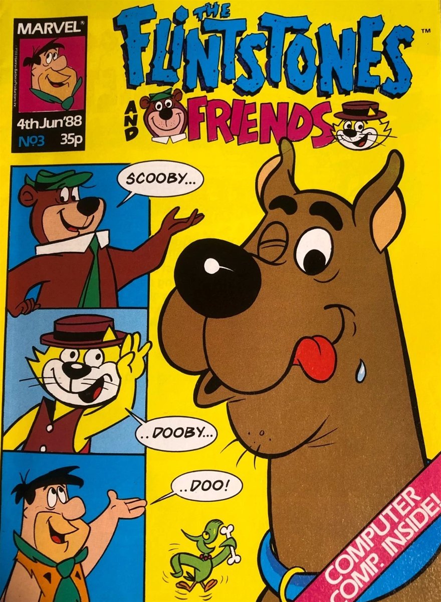 Flintstones and Friends #3 comic cover