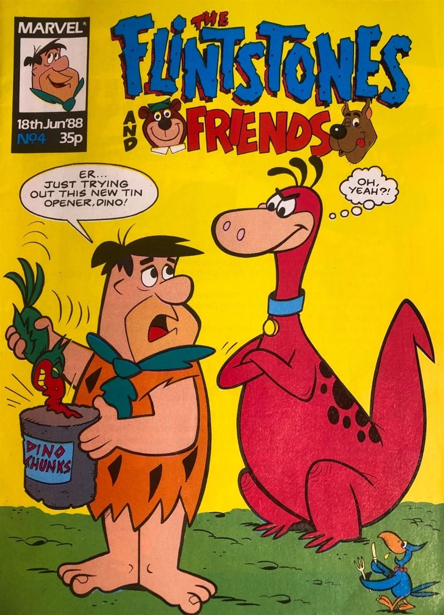 Flintstones and Friends #4 comic cover