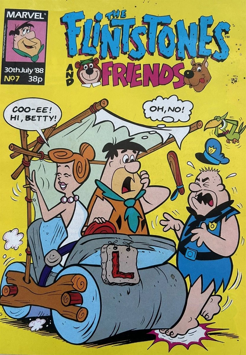 Flintstones and Friends #7 comic cover