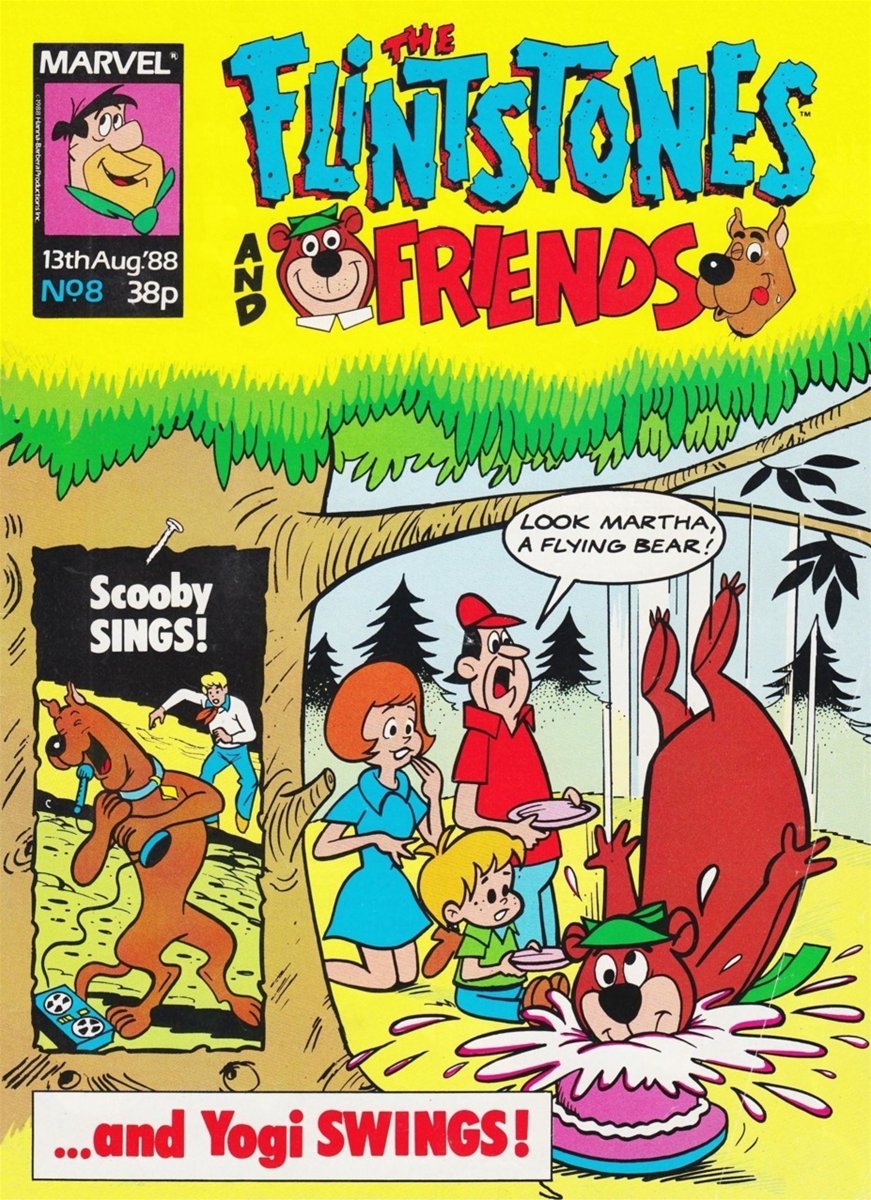 Flintstones and Friends #8 comic cover
