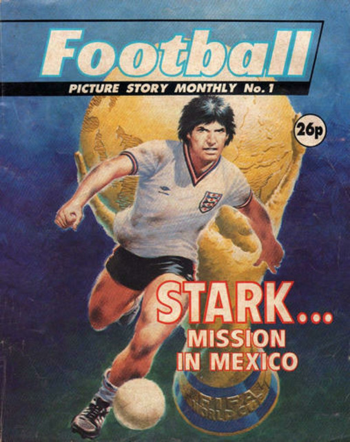 Football Picture Story Monthly #1 comic cover