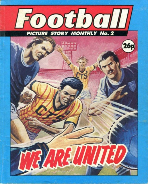 Football Picture Story Monthly #2 comic cover
