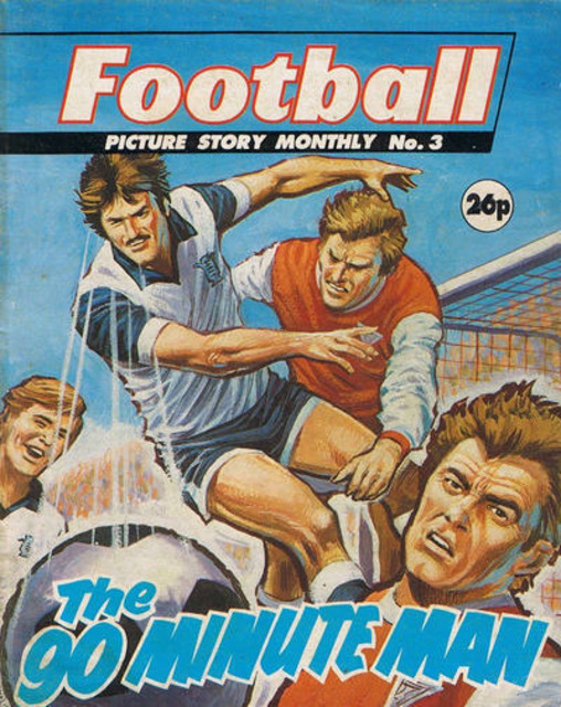 Football Picture Story Monthly #3 comic cover