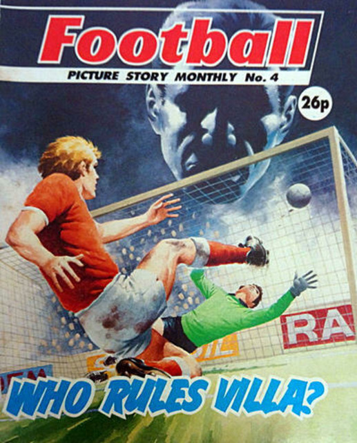 Football Picture Story Monthly #4 comic cover