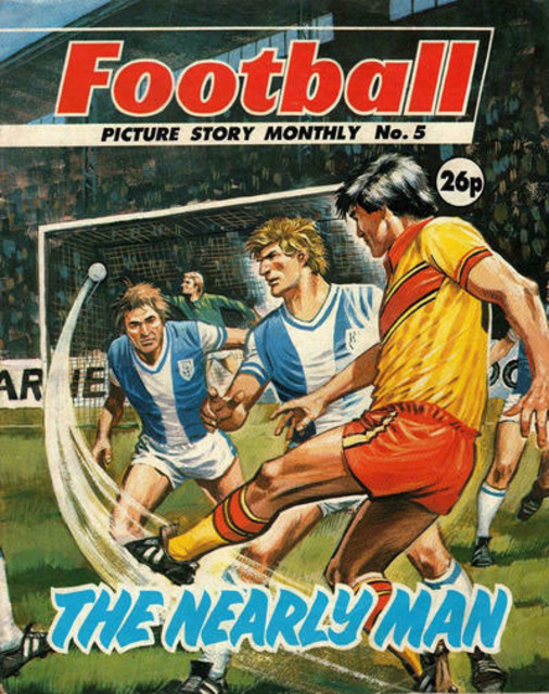 Football Picture Story Monthly #5 comic cover