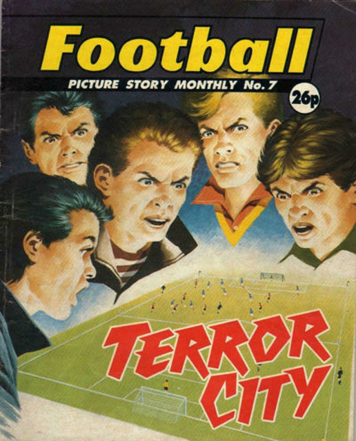 Football Picture Story Monthly #7 comic cover