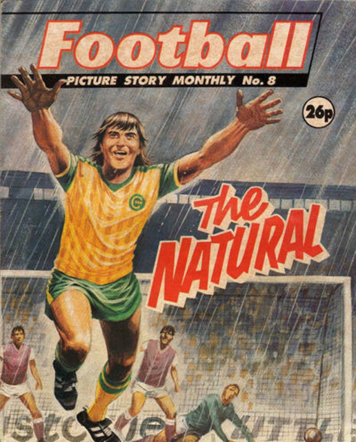 Football Picture Story Monthly #8 comic cover