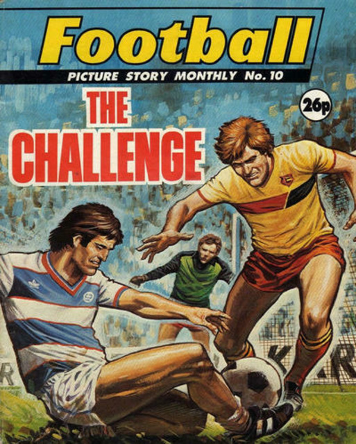 Football Picture Story Monthly #10 comic cover