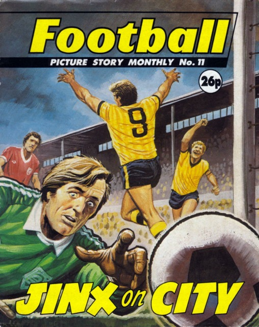 Football Picture Story Monthly #11 comic cover