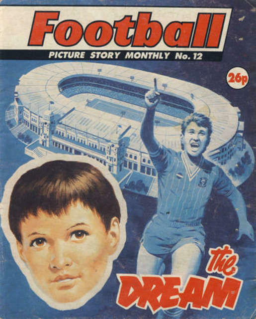 Football Picture Story Monthly #12 comic cover