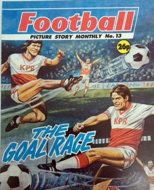 Football Picture Story Monthly #13 comic cover