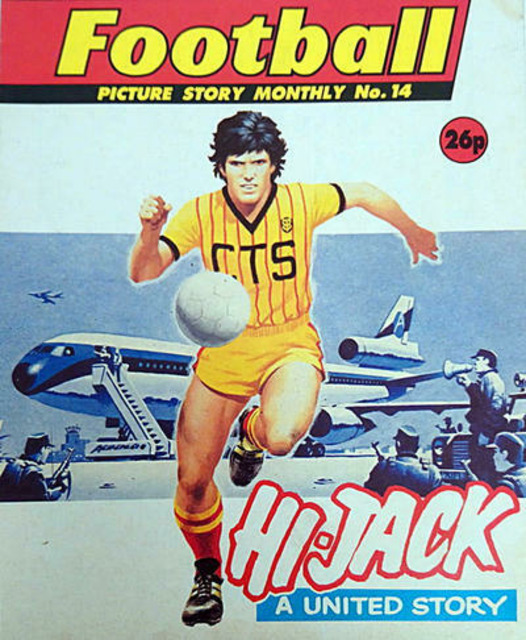 Football Picture Story Monthly #14 comic cover