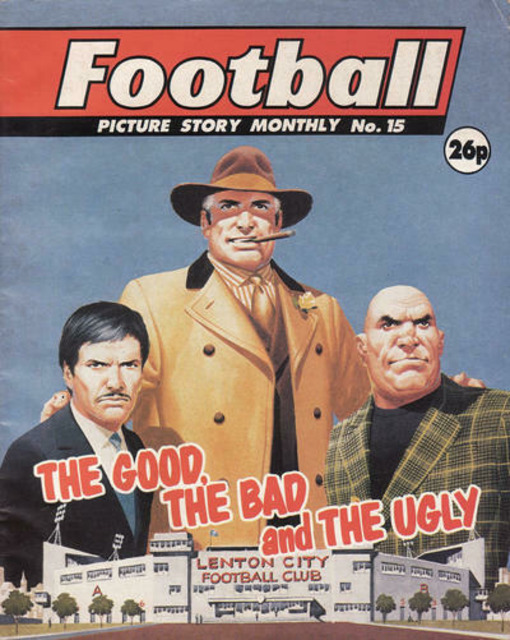 Football Picture Story Monthly #15 comic cover