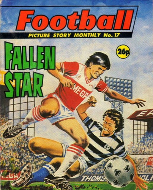 Football Picture Story Monthly #17 comic cover