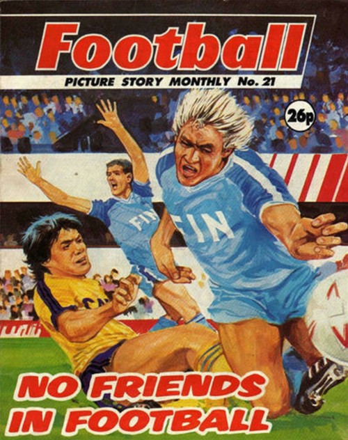 Football Picture Story Monthly #21 comic cover