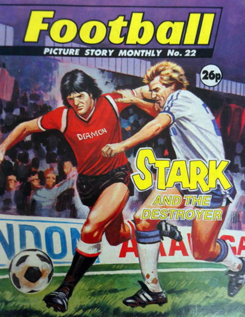 Football Picture Story Monthly #22 comic cover