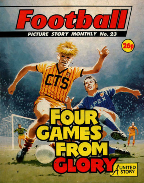 Football Picture Story Monthly #23 comic cover