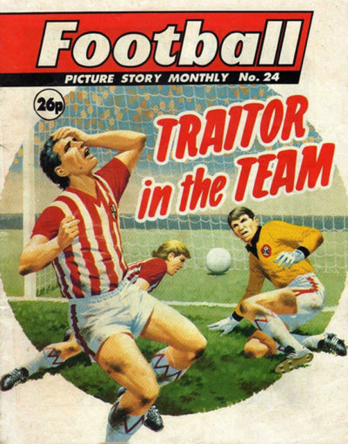Football Picture Story Monthly #24 comic cover