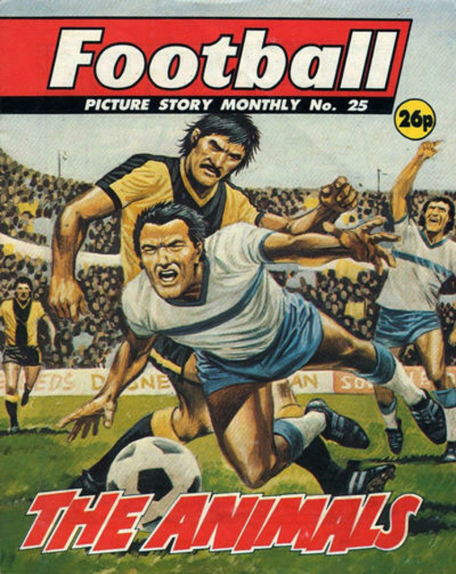 Football Picture Story Monthly #25 comic cover