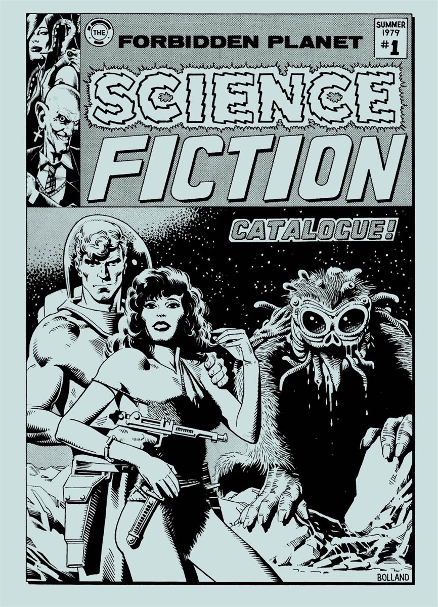 Forbidden Planet Catalogue Summer 1979 comic cover