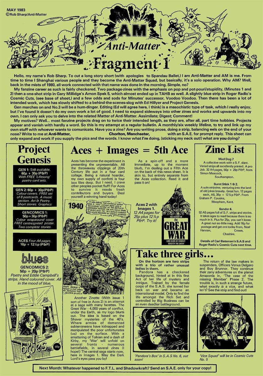 Fragment #1 comic cover