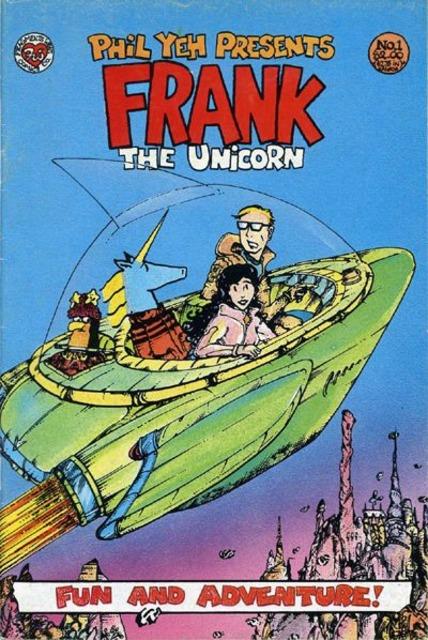 Frank the Unicorn #1 comic cover
