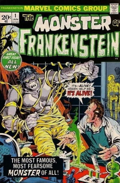 Frankenstein Monster #1 comic cover