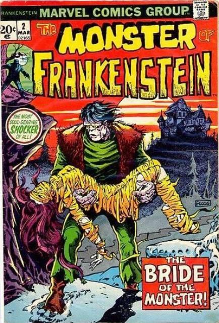 Frankenstein Monster #2 comic cover