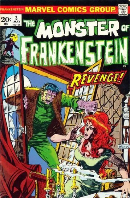 Frankenstein Monster #3 comic cover