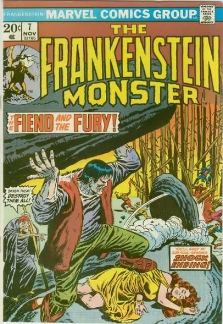 Frankenstein Monster #7 comic cover