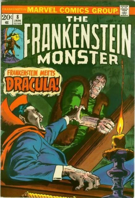 Frankenstein Monster #8 comic cover